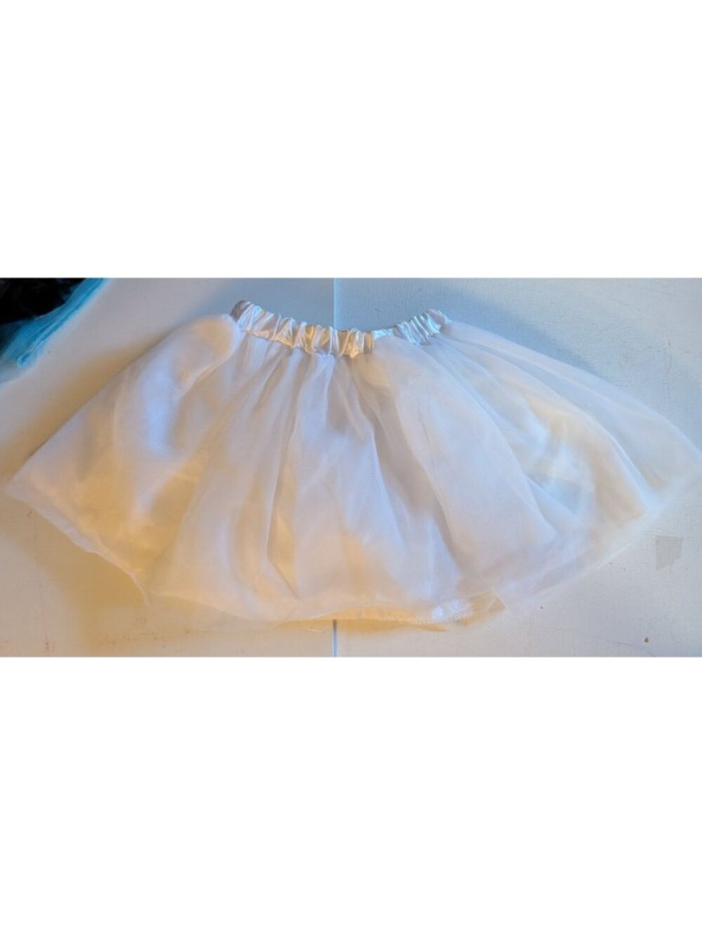 NWT Kids White Tutu Halloween Costume 3-8Yr Crinoline Ballet Creatology Michaels